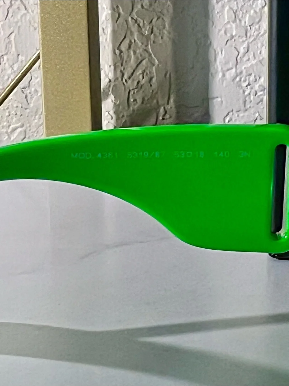 NWT Versace Green Fluo Medusa Biggie Sunglasses Full Inclusion